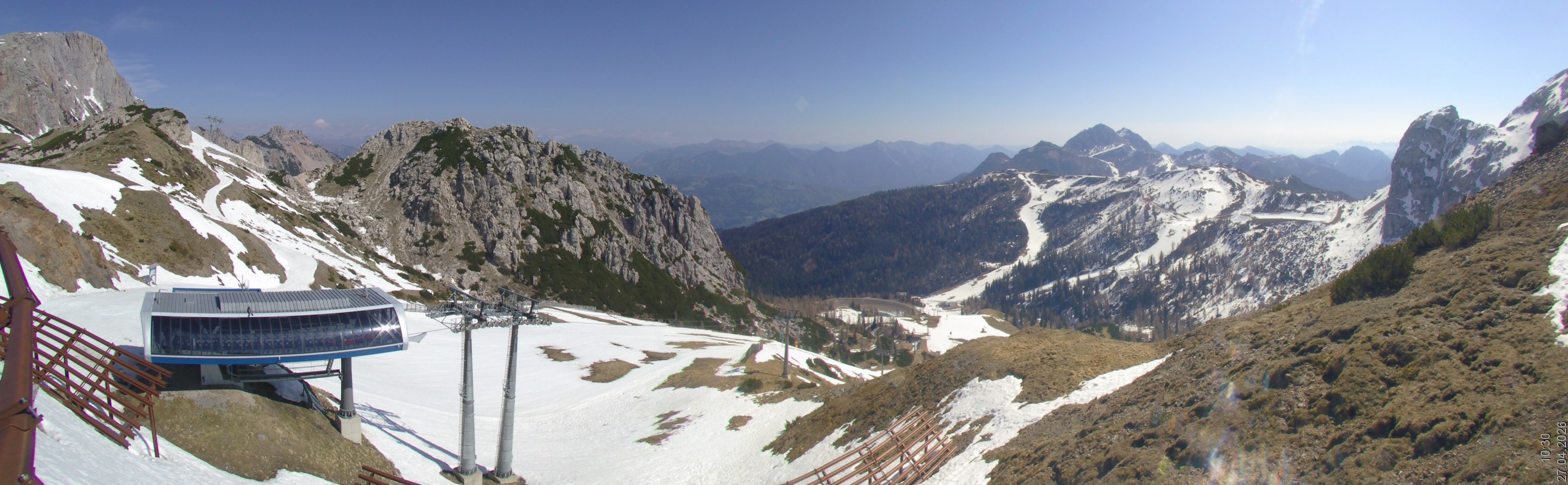 Archiv Foto Webcam Rudnigsattel - Blick Richtung Tressdorfer Höhe