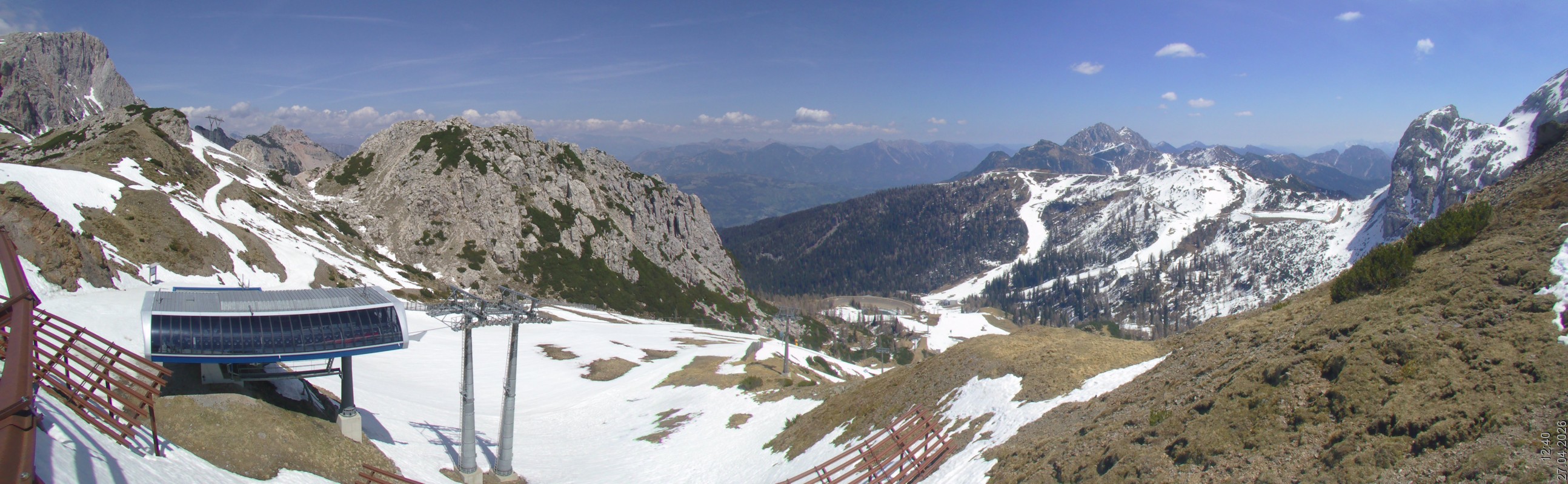Archiv Foto Webcam Rudnigsattel - Blick Richtung Tressdorfer Höhe
