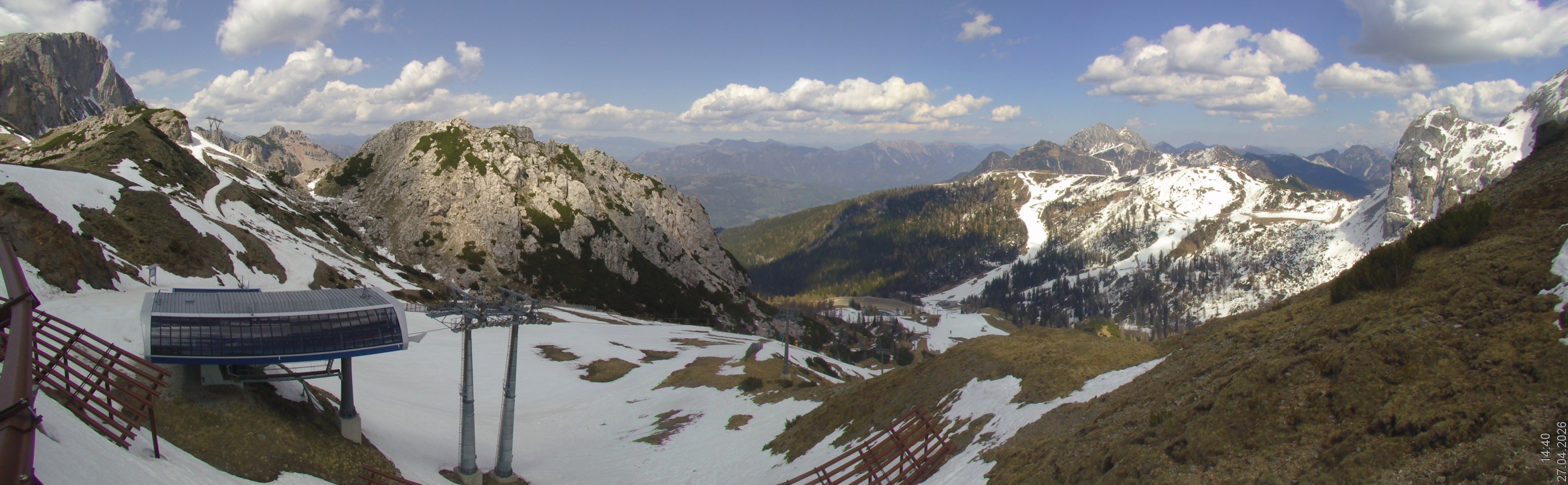 Archiv Foto Webcam Rudnigsattel - Blick Richtung Tressdorfer Höhe