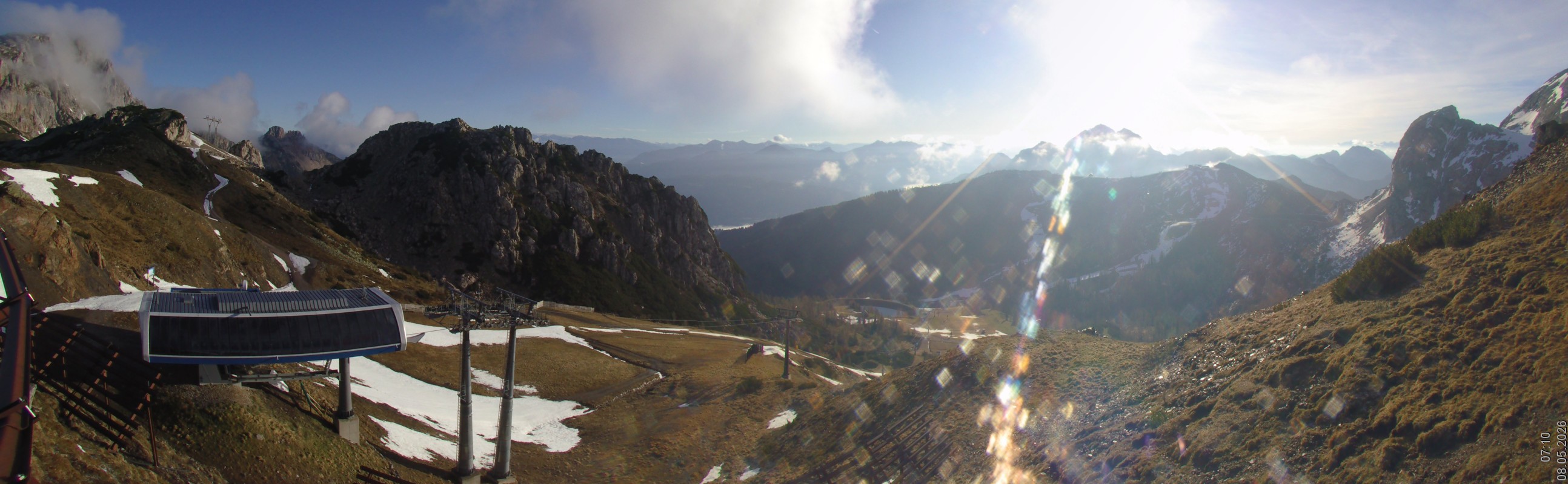 Archiv Foto Webcam Rudnigsattel - Blick Richtung Tressdorfer Höhe
