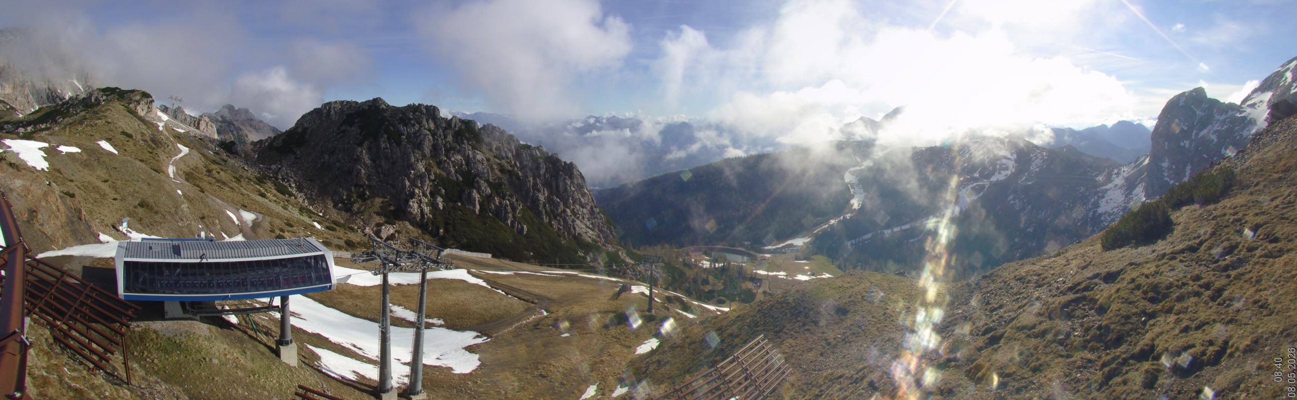 Archiv Foto Webcam Rudnigsattel - Blick Richtung Tressdorfer Höhe