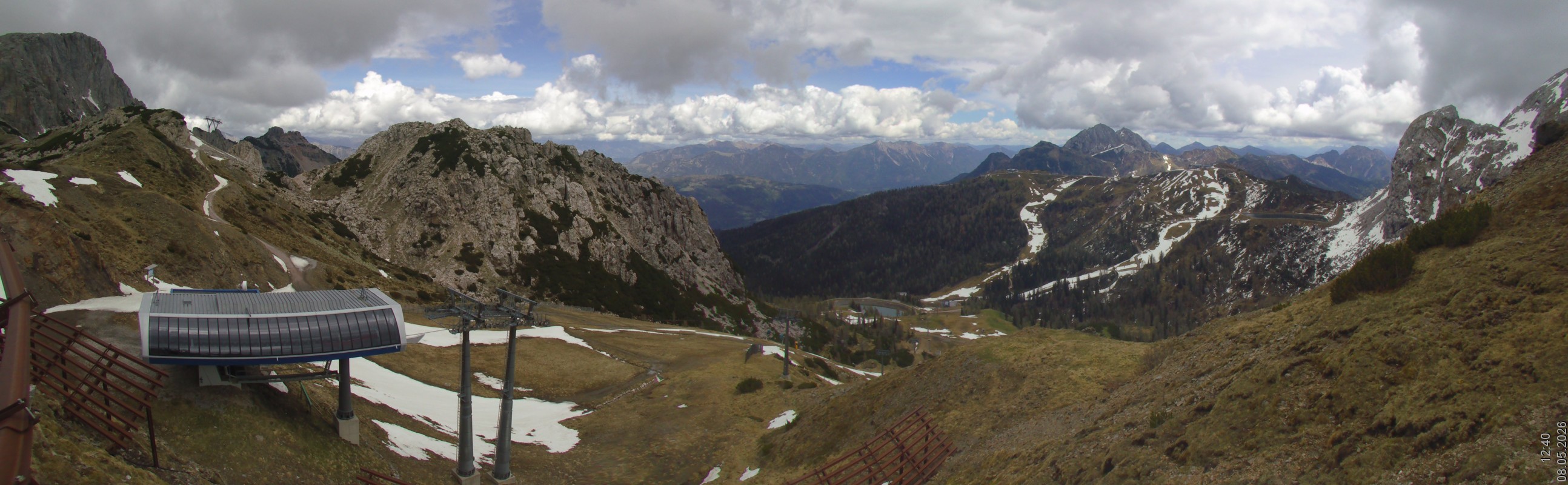 Archiv Foto Webcam Rudnigsattel - Blick Richtung Tressdorfer Höhe