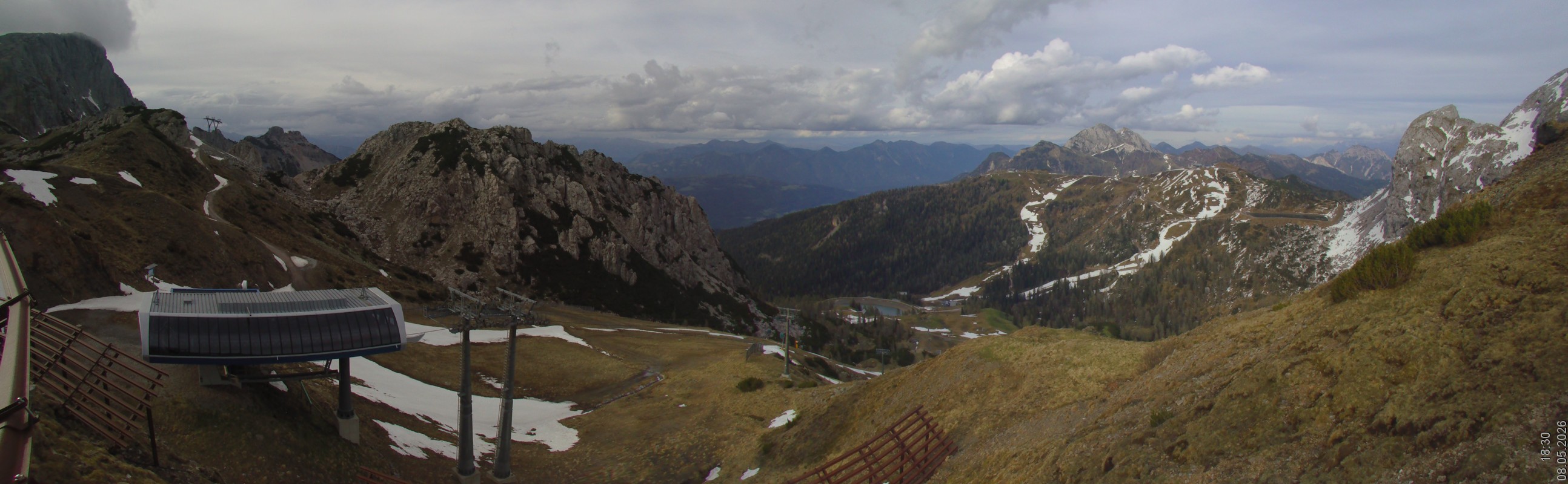Archiv Foto Webcam Rudnigsattel - Blick Richtung Tressdorfer Höhe