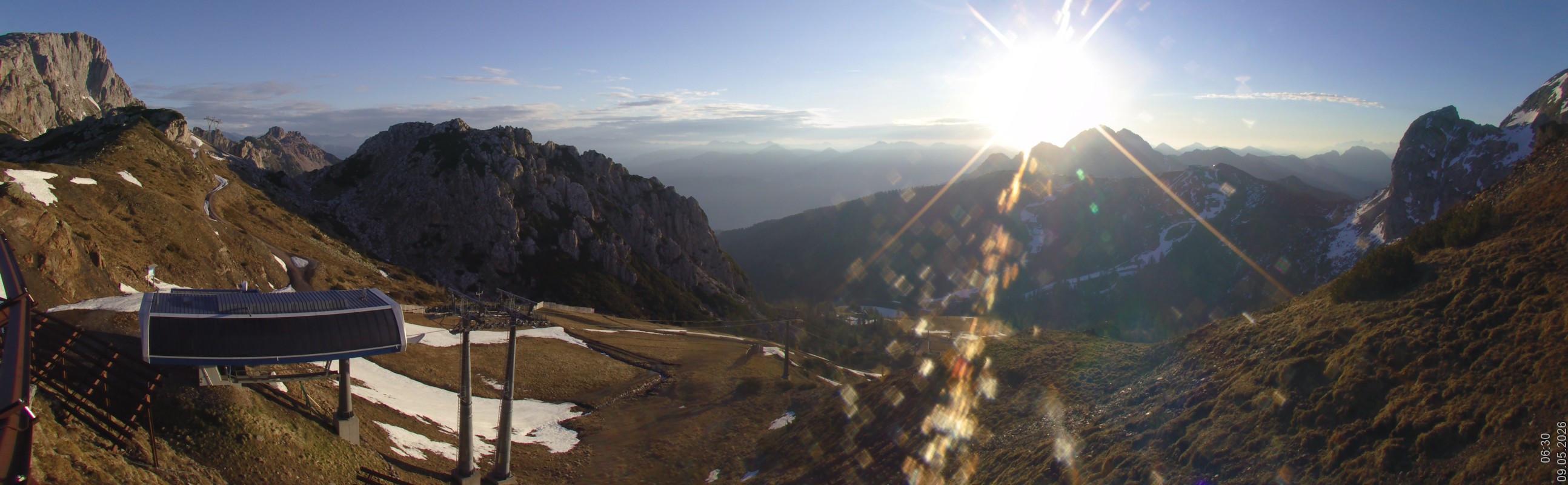 Archiv Foto Webcam Rudnigsattel - Blick Richtung Tressdorfer Höhe