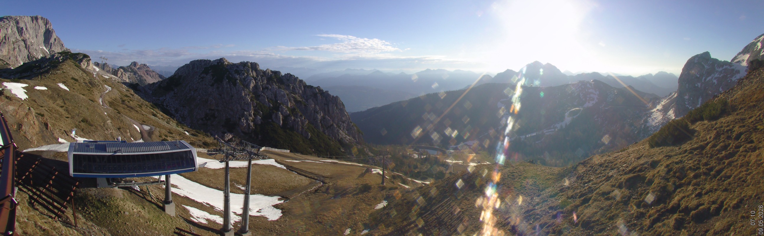 Archiv Foto Webcam Rudnigsattel - Blick Richtung Tressdorfer Höhe