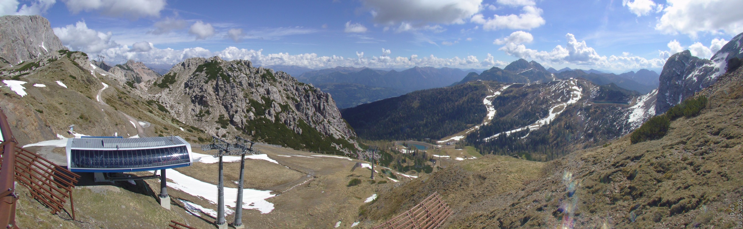 Archiv Foto Webcam Rudnigsattel - Blick Richtung Tressdorfer Höhe