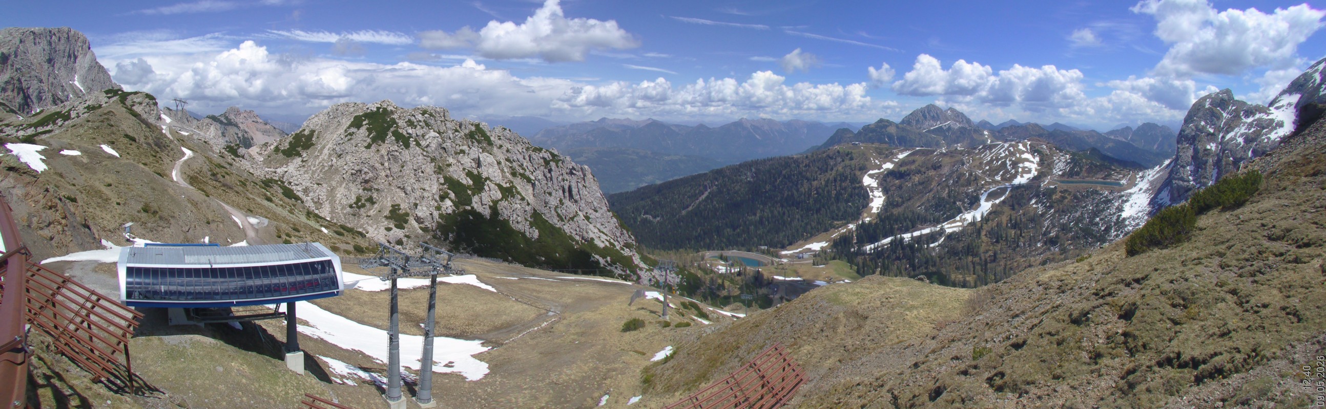 Archiv Foto Webcam Rudnigsattel - Blick Richtung Tressdorfer Höhe