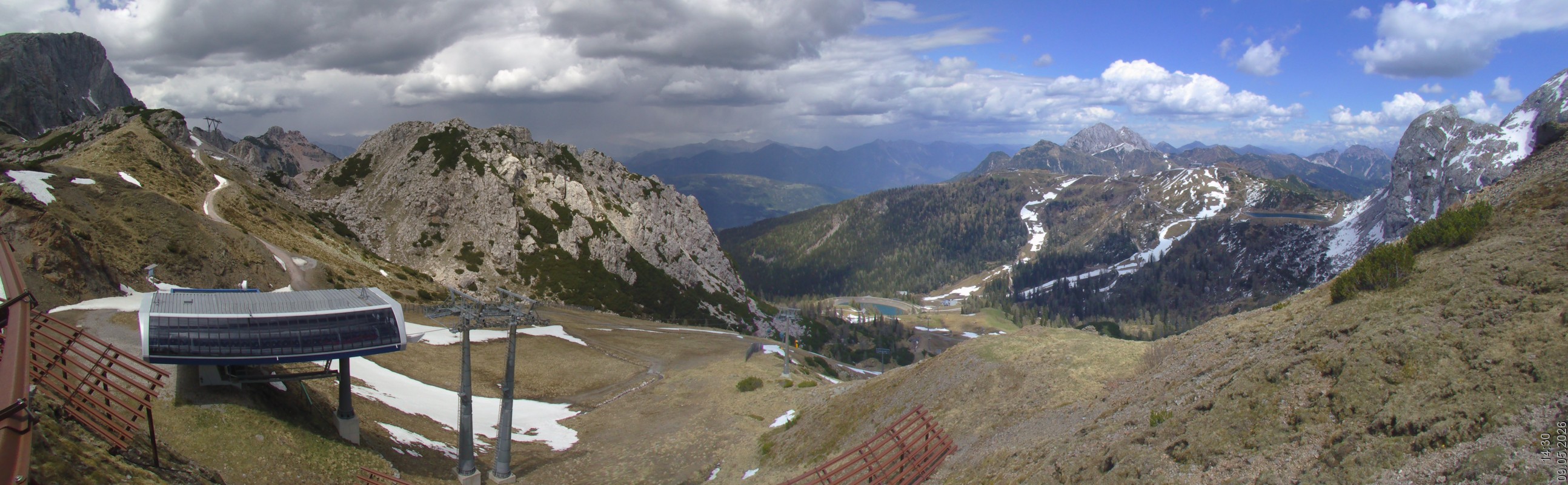 Archiv Foto Webcam Rudnigsattel - Blick Richtung Tressdorfer Höhe