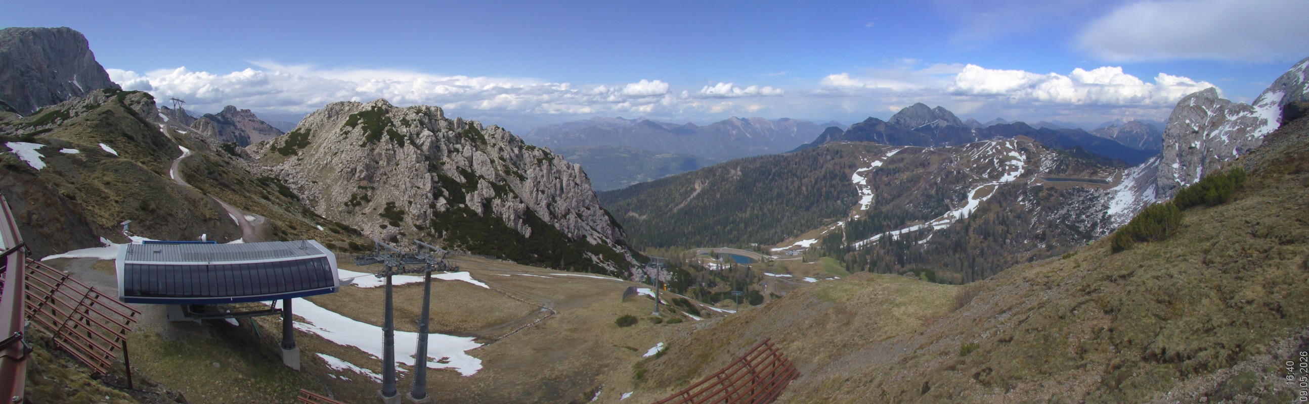 Archiv Foto Webcam Rudnigsattel - Blick Richtung Tressdorfer Höhe