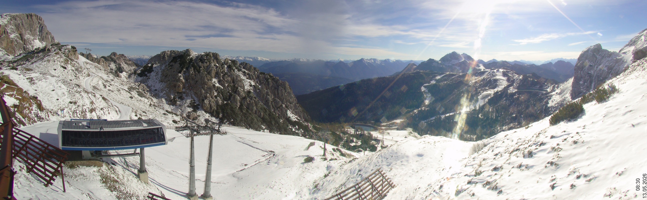Archiv Foto Webcam Rudnigsattel - Blick Richtung Tressdorfer Höhe