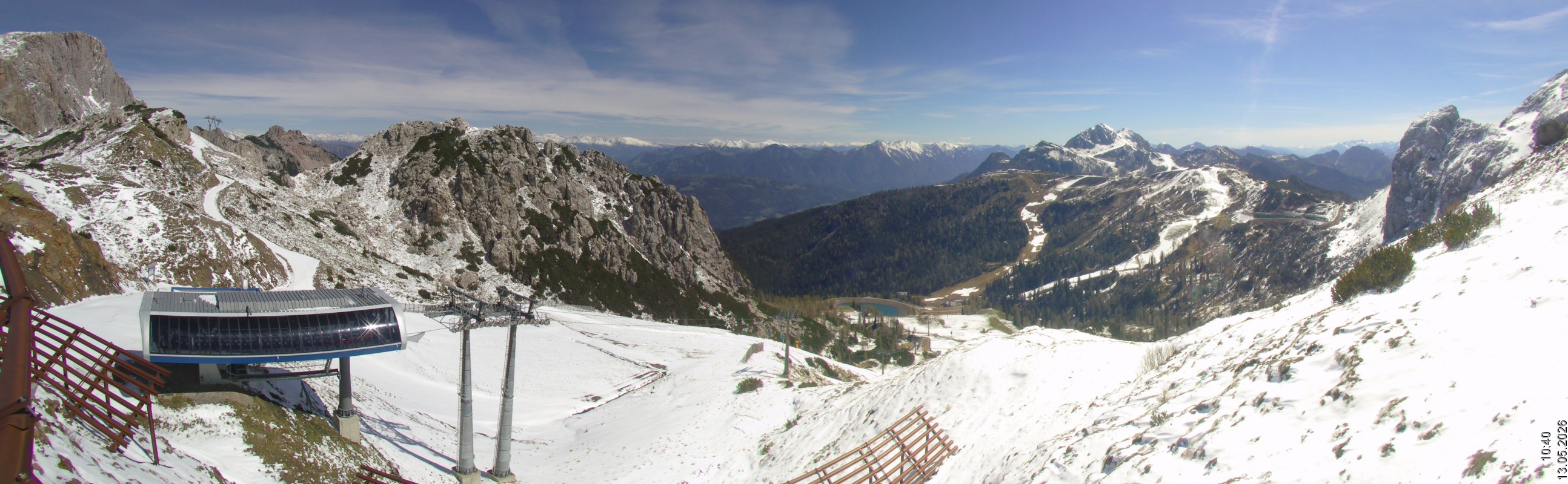 Archiv Foto Webcam Rudnigsattel - Blick Richtung Tressdorfer Höhe