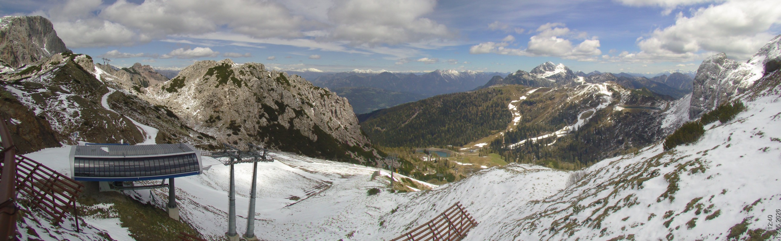Archiv Foto Webcam Rudnigsattel - Blick Richtung Tressdorfer Höhe