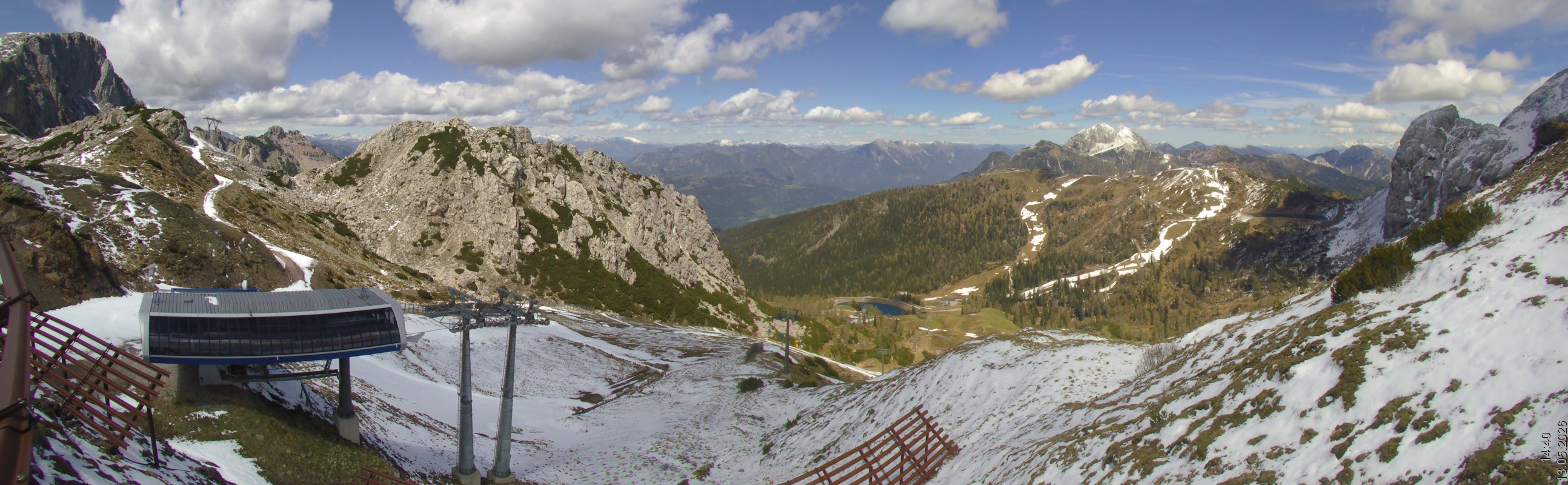 Archiv Foto Webcam Rudnigsattel - Blick Richtung Tressdorfer Höhe