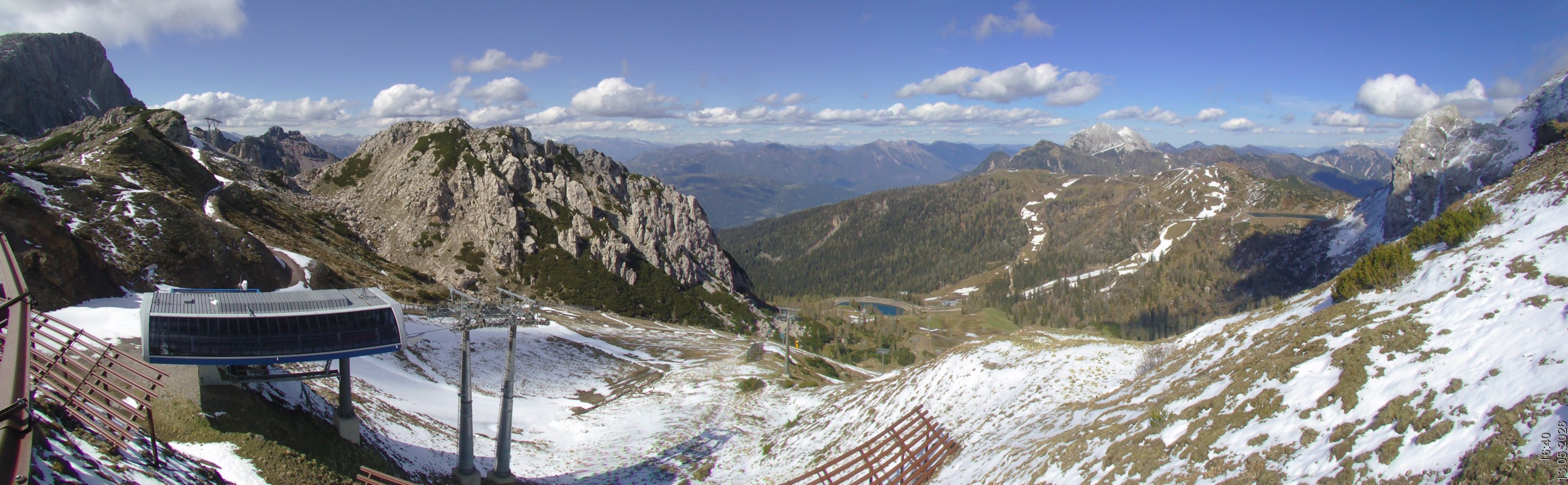 Archiv Foto Webcam Rudnigsattel - Blick Richtung Tressdorfer Höhe