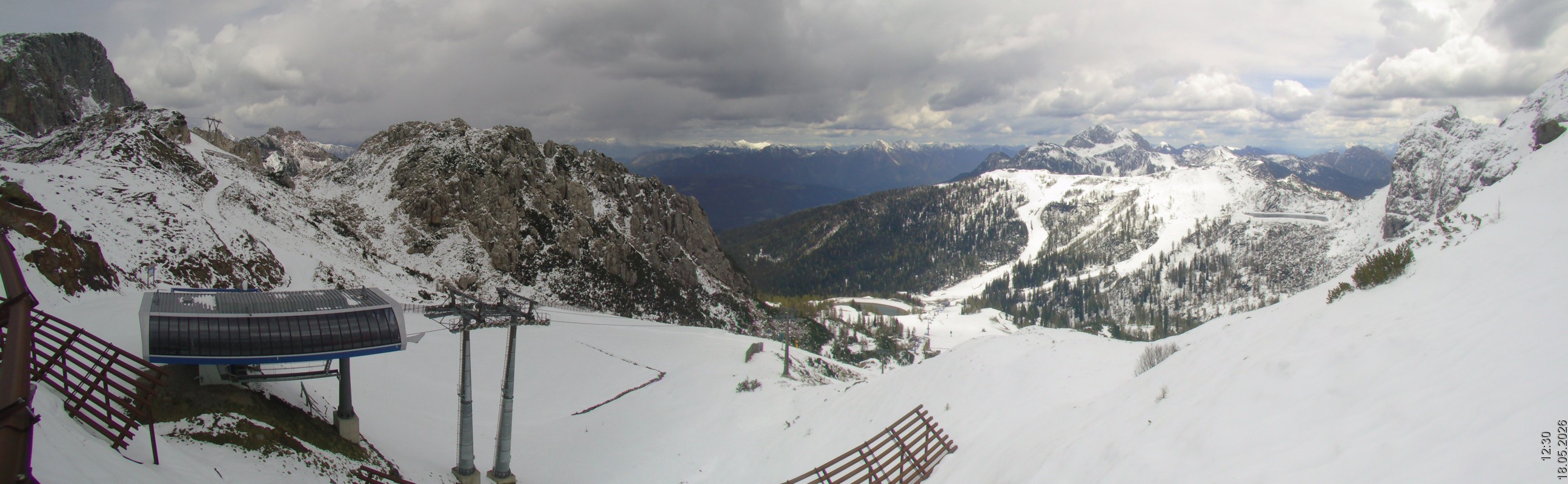 Archiv Foto Webcam Rudnigsattel - Blick Richtung Tressdorfer Höhe