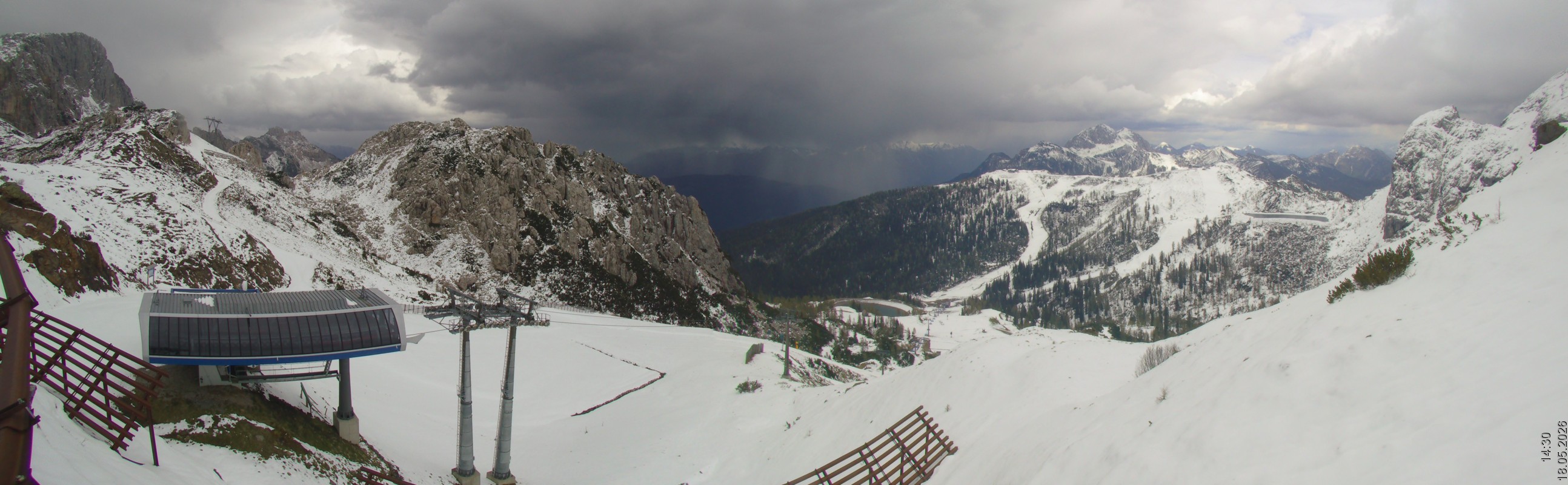 Archiv Foto Webcam Rudnigsattel - Blick Richtung Tressdorfer Höhe