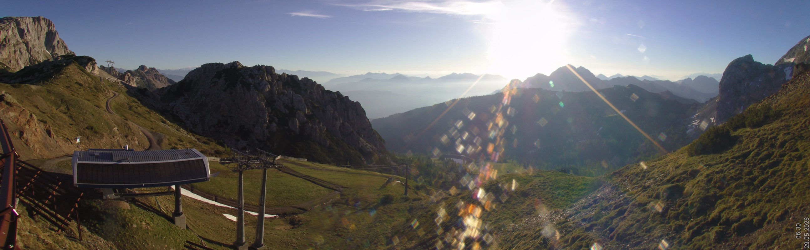 Archiv Foto Webcam Rudnigsattel - Blick Richtung Tressdorfer Höhe