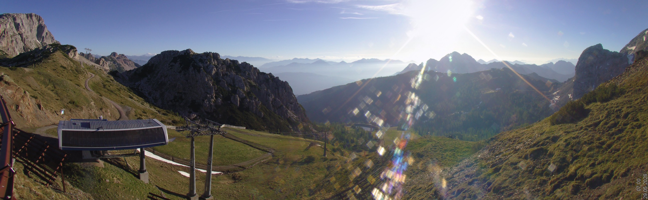 Archiv Foto Webcam Rudnigsattel - Blick Richtung Tressdorfer Höhe