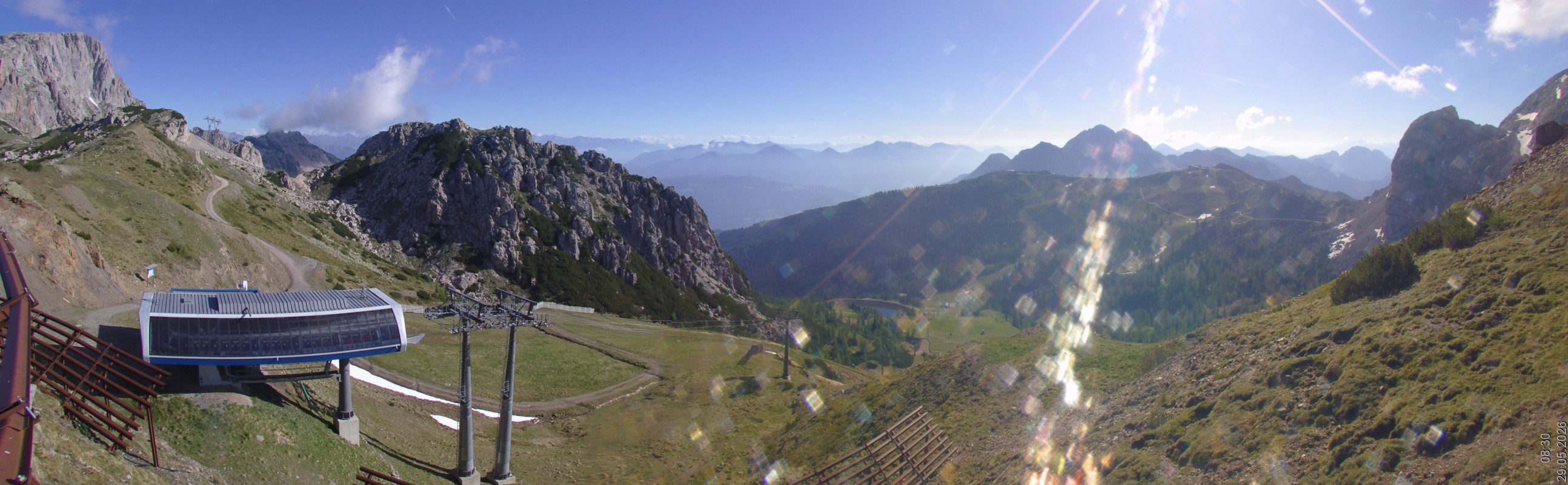 Archiv Foto Webcam Rudnigsattel - Blick Richtung Tressdorfer Höhe
