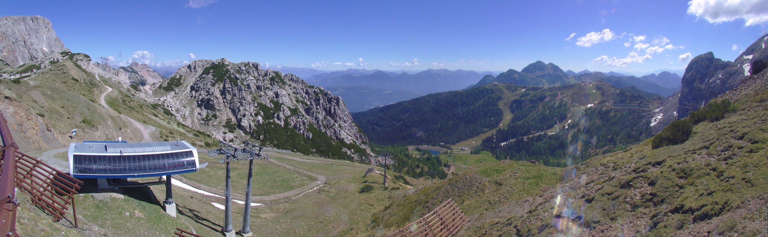 Archiv Foto Webcam Rudnigsattel - Blick Richtung Tressdorfer Höhe