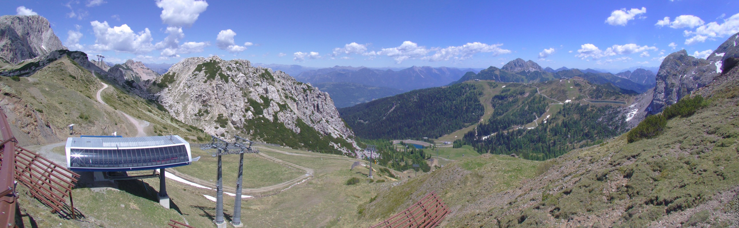 Archiv Foto Webcam Rudnigsattel - Blick Richtung Tressdorfer Höhe