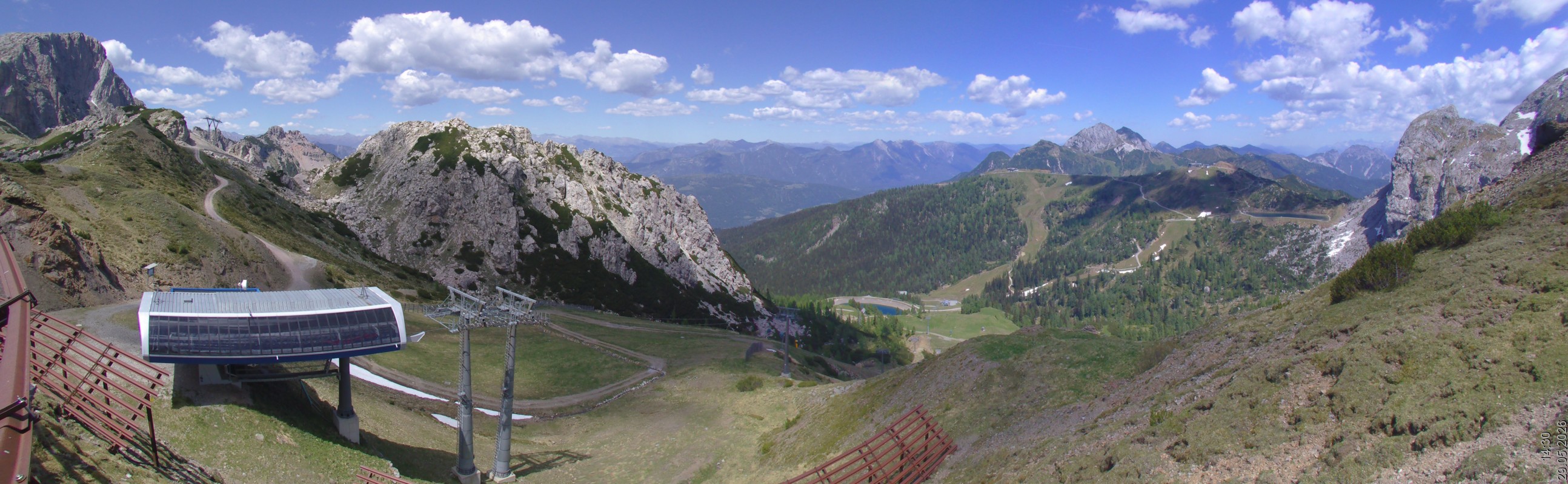 Archiv Foto Webcam Rudnigsattel - Blick Richtung Tressdorfer Höhe