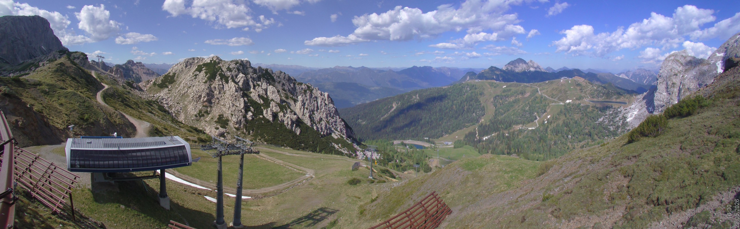 Archiv Foto Webcam Rudnigsattel - Blick Richtung Tressdorfer Höhe