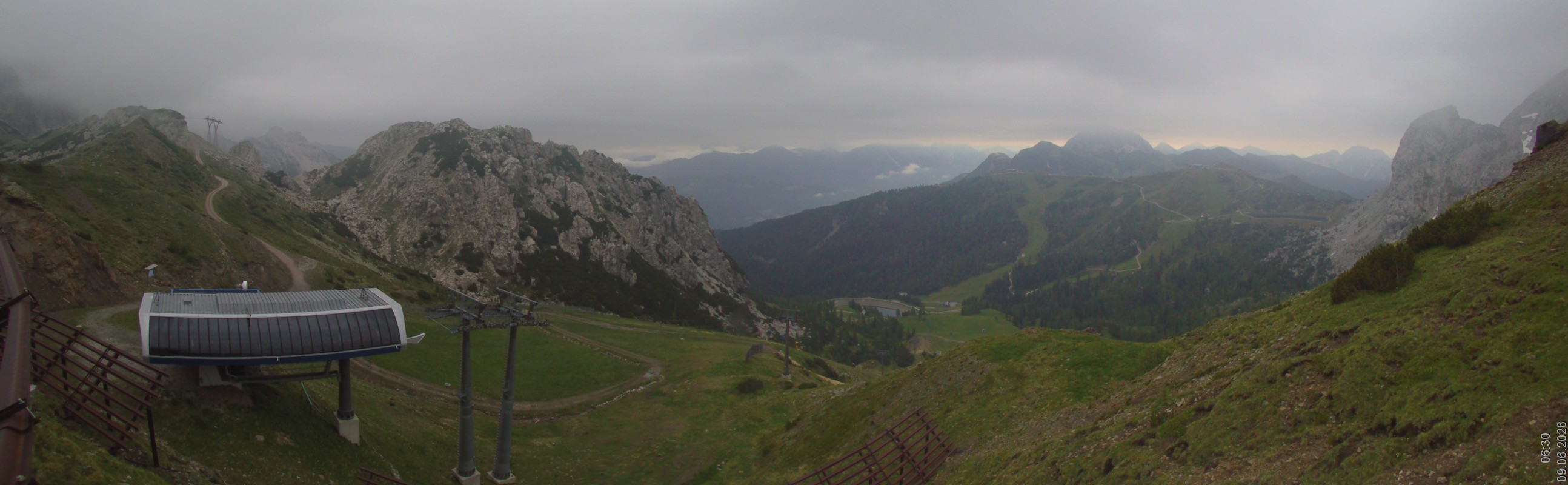 Archiv Foto Webcam Rudnigsattel - Blick Richtung Tressdorfer Höhe