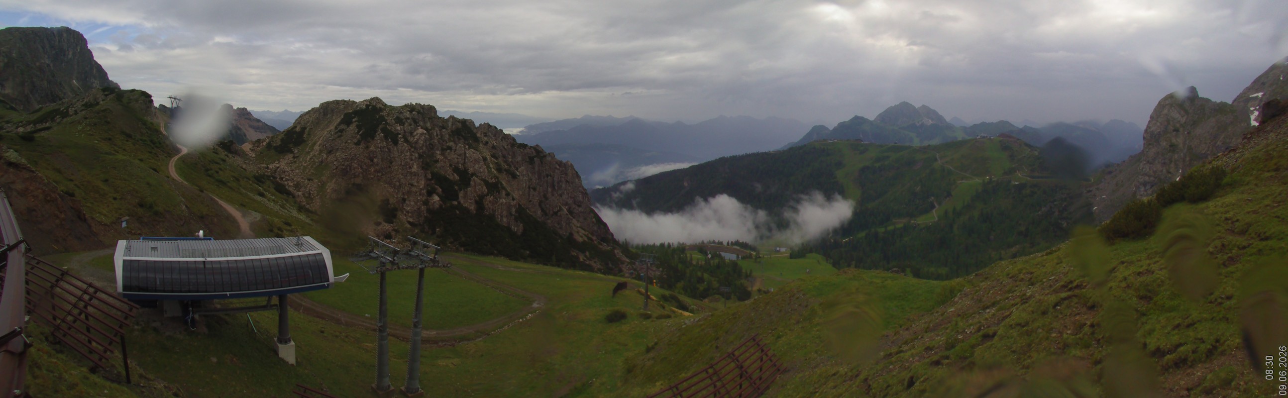 Archiv Foto Webcam Rudnigsattel - Blick Richtung Tressdorfer Höhe