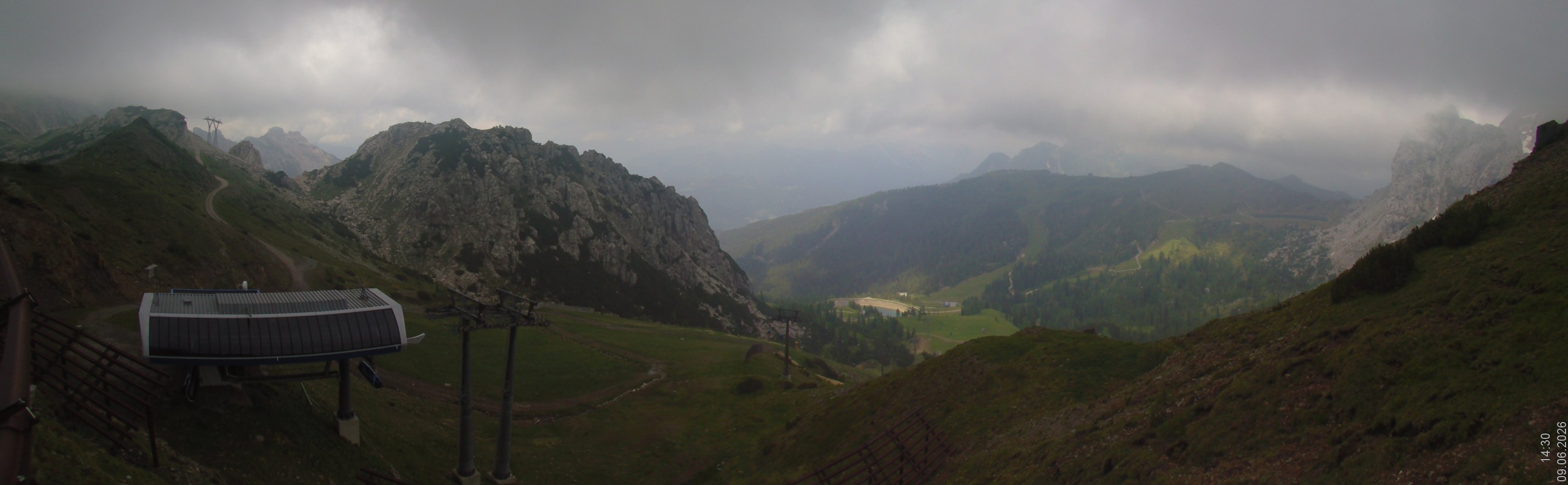 Archiv Foto Webcam Rudnigsattel - Blick Richtung Tressdorfer Höhe