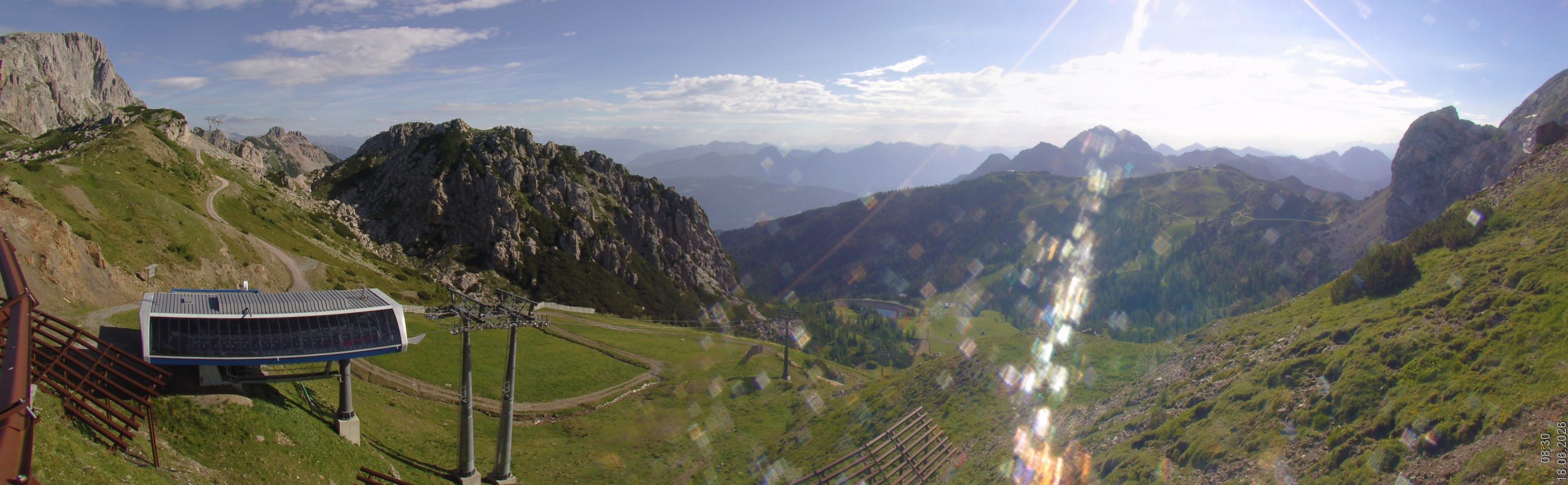 Archiv Foto Webcam Rudnigsattel - Blick Richtung Tressdorfer Höhe
