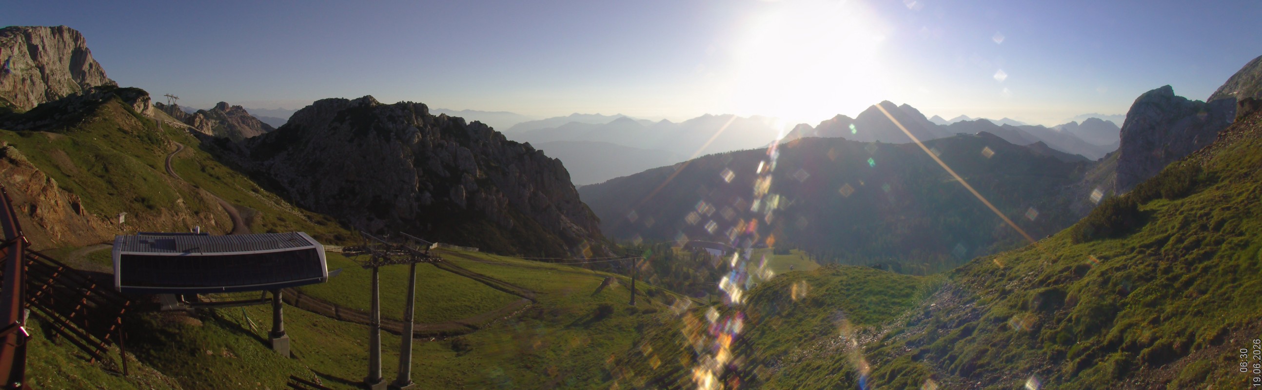 Archiv Foto Webcam Rudnigsattel - Blick Richtung Tressdorfer Höhe