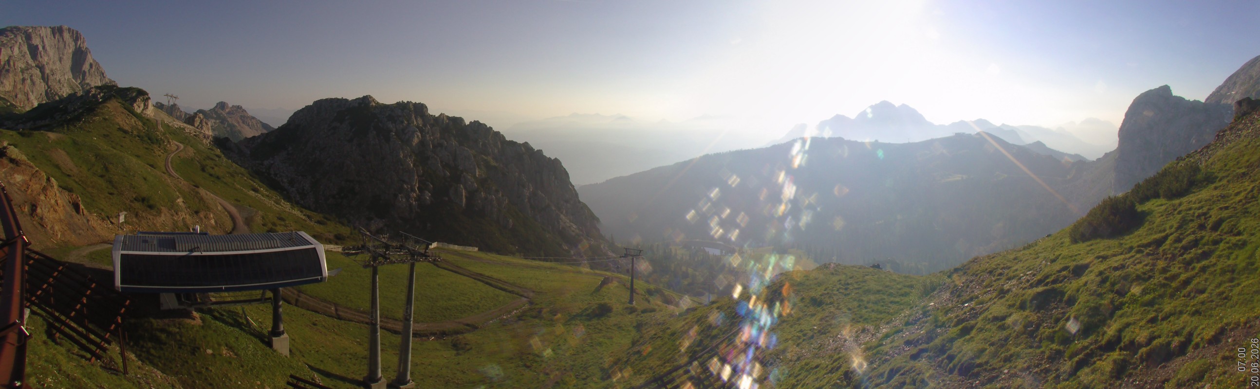 Archiv Foto Webcam Rudnigsattel - Blick Richtung Tressdorfer Höhe