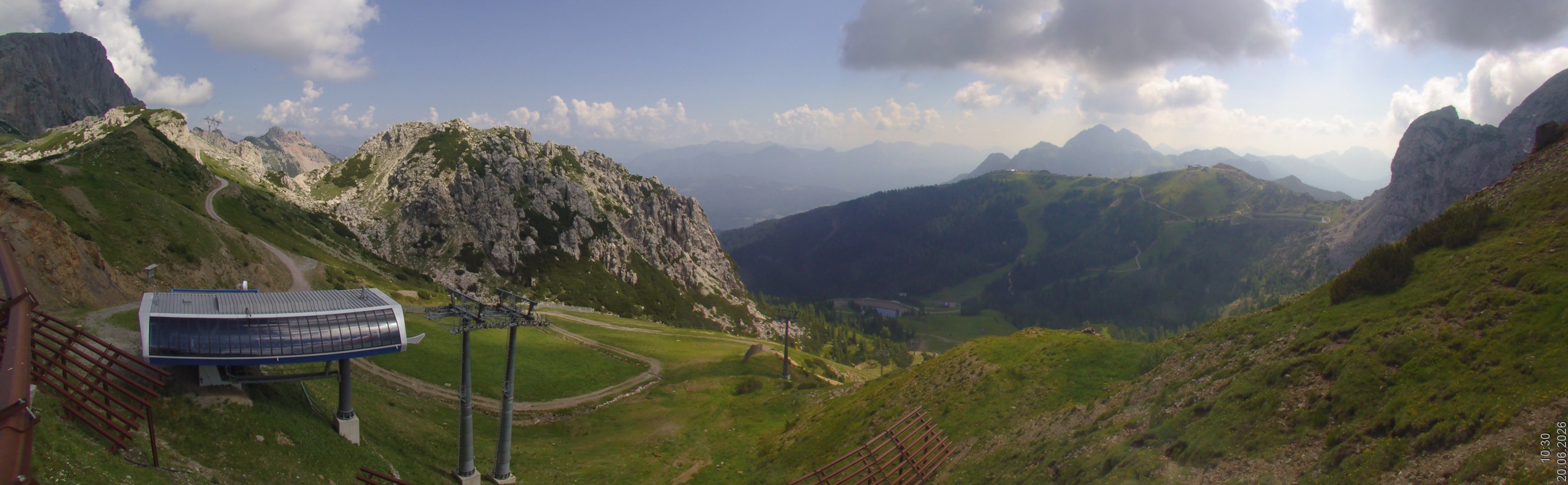 Archiv Foto Webcam Rudnigsattel - Blick Richtung Tressdorfer Höhe