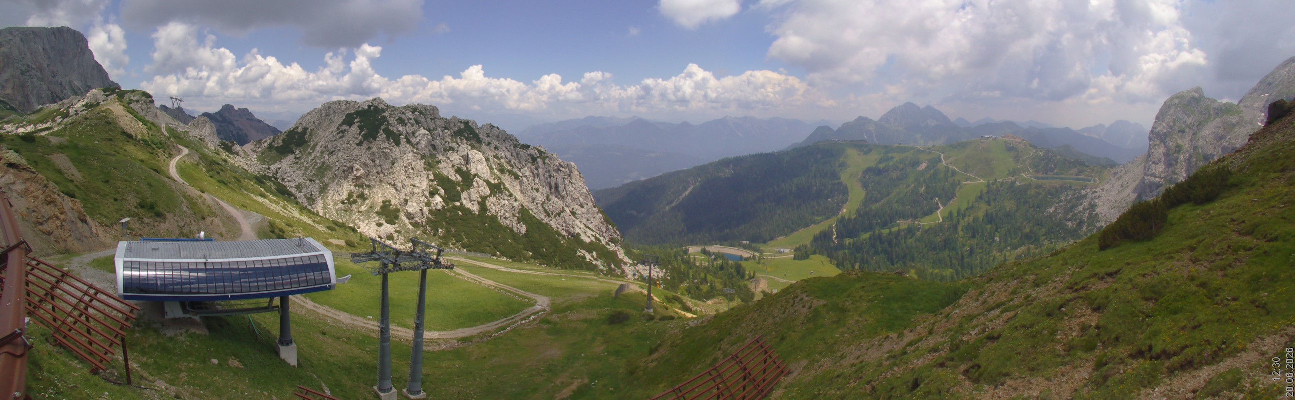 Archiv Foto Webcam Rudnigsattel - Blick Richtung Tressdorfer Höhe