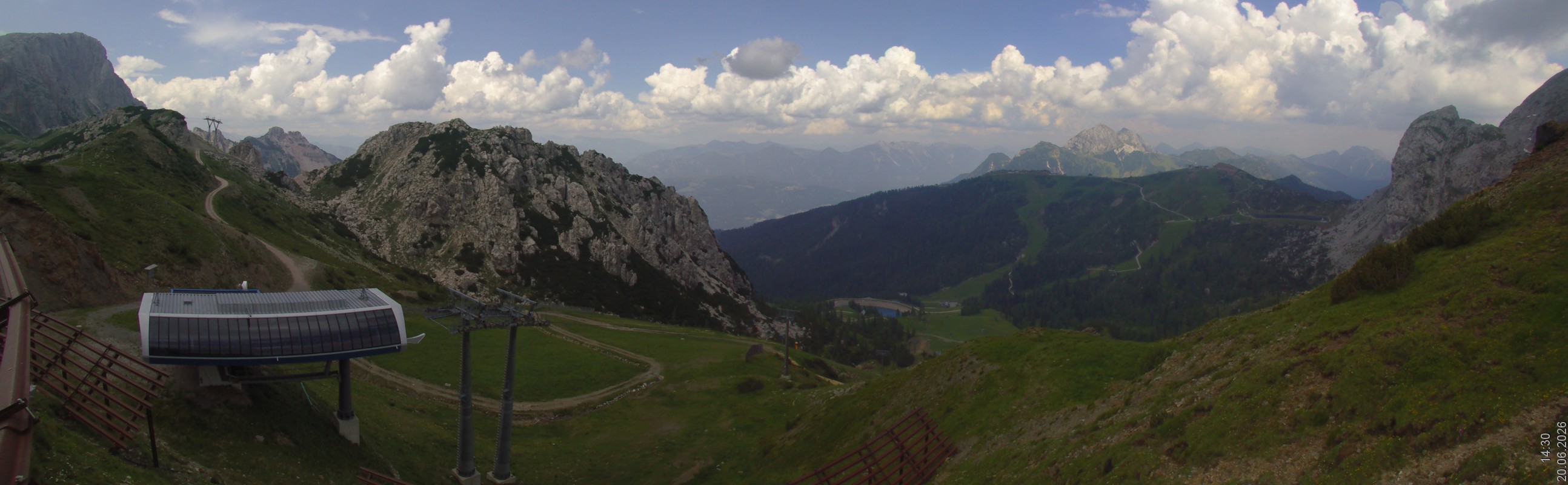 Archiv Foto Webcam Rudnigsattel - Blick Richtung Tressdorfer Höhe