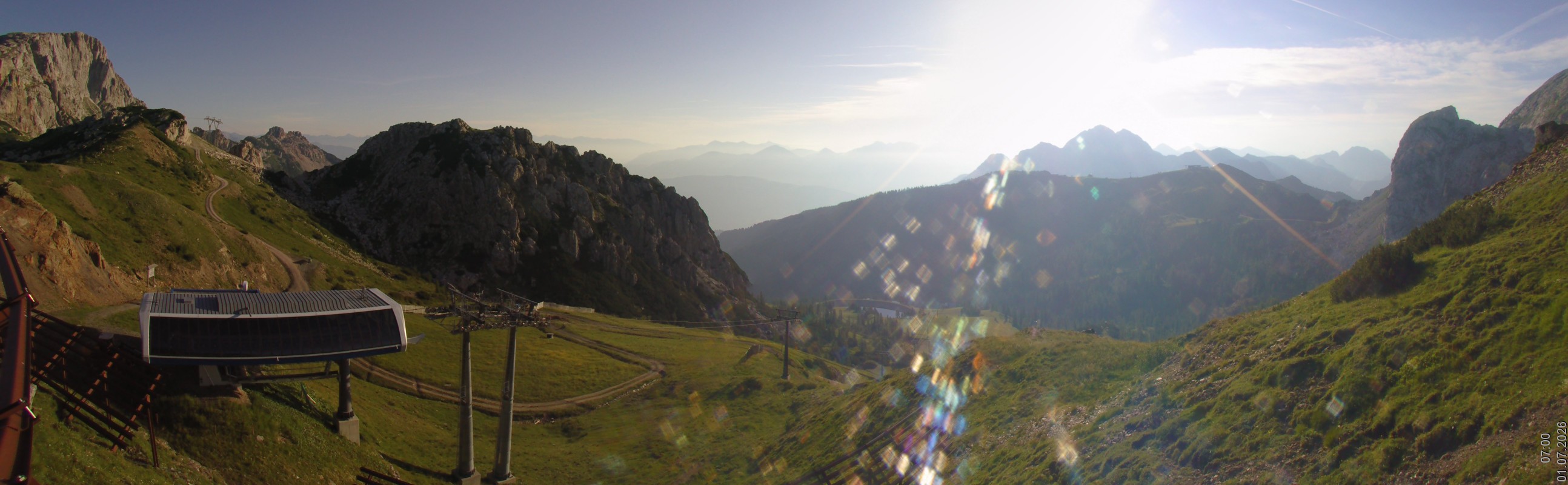 Archiv Foto Webcam Rudnigsattel - Blick Richtung Tressdorfer Höhe