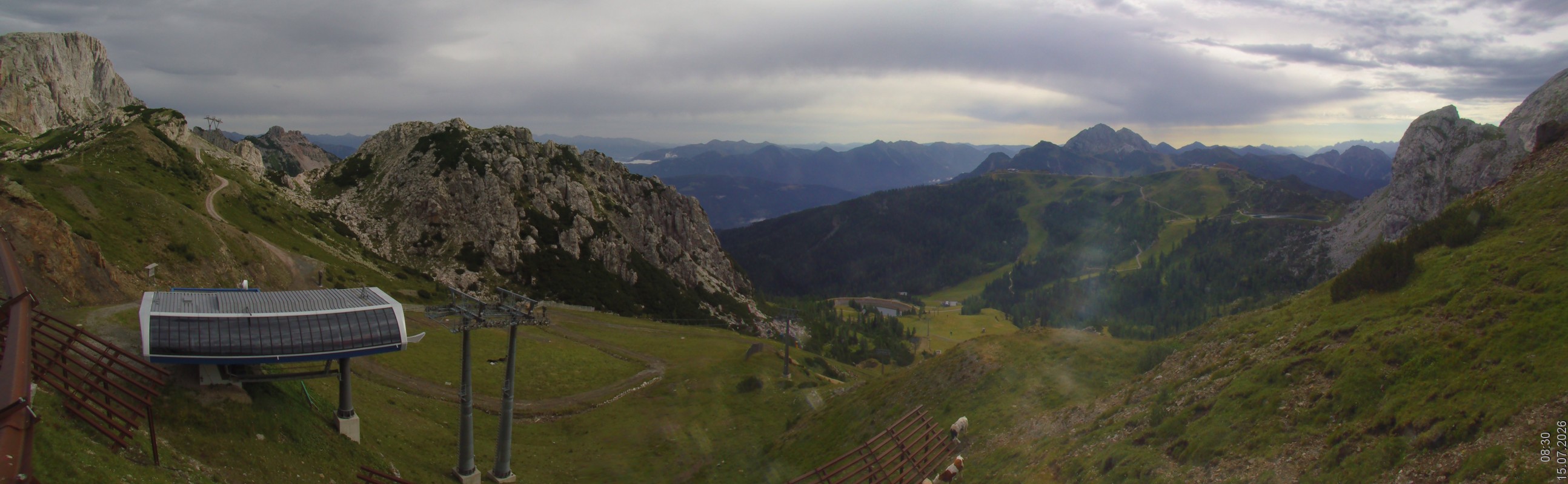 Archiv Foto Webcam Rudnigsattel - Blick Richtung Tressdorfer Höhe
