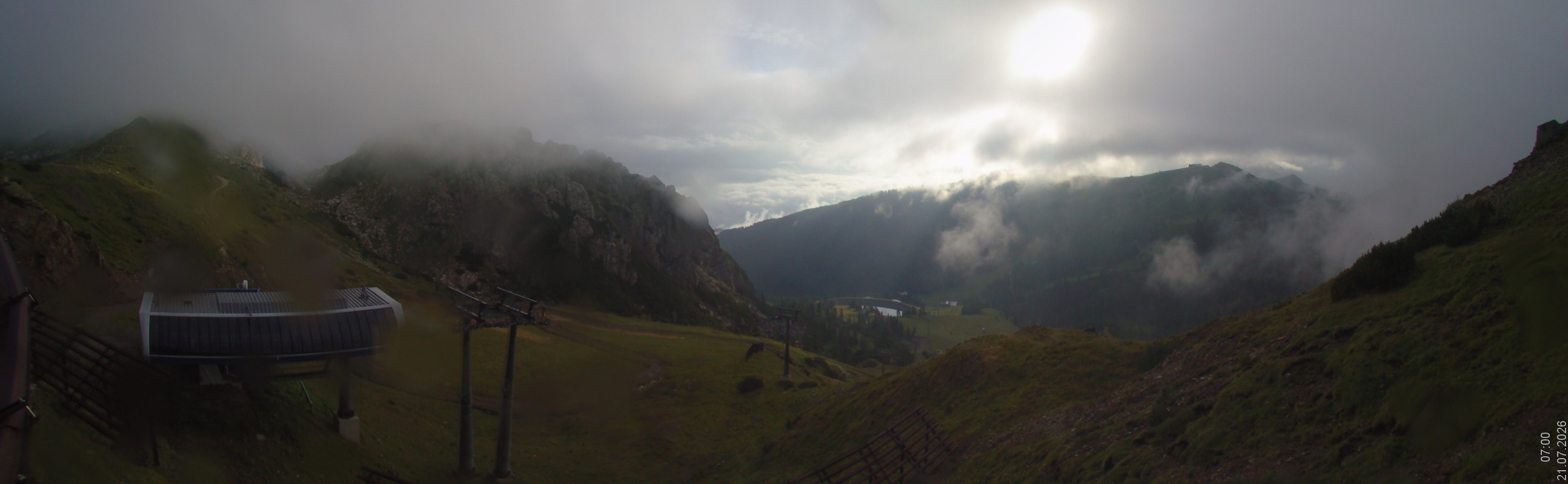 Archiv Foto Webcam Rudnigsattel - Blick Richtung Tressdorfer Höhe