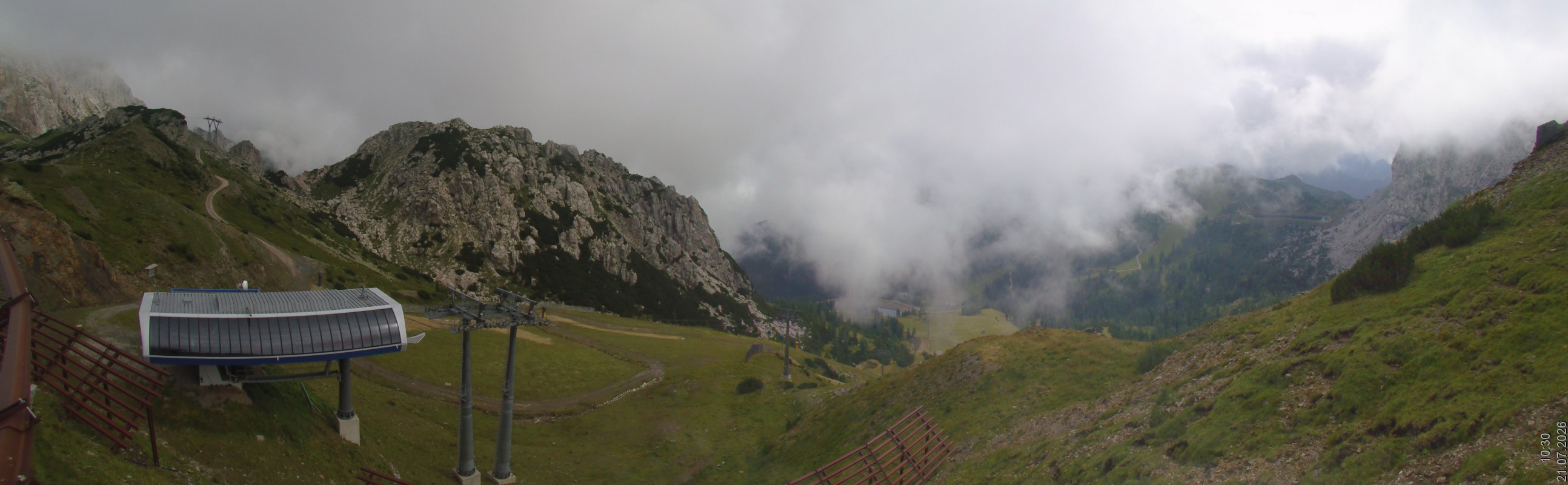 Archiv Foto Webcam Rudnigsattel - Blick Richtung Tressdorfer Höhe