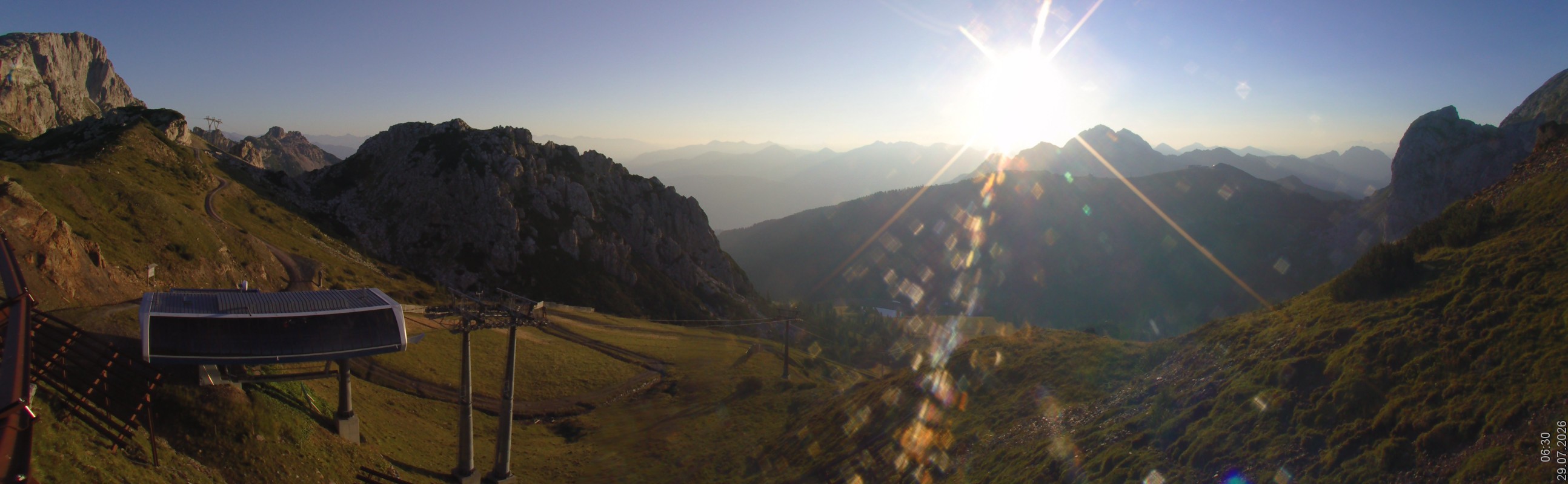Archiv Foto Webcam Rudnigsattel - Blick Richtung Tressdorfer Höhe