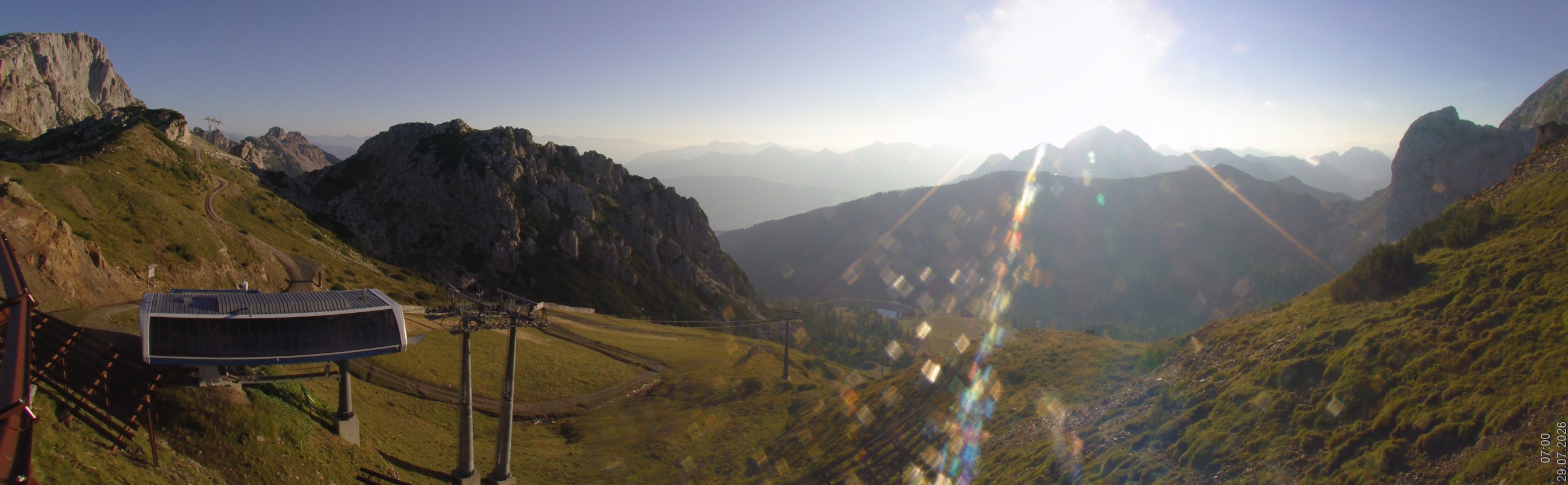 Archiv Foto Webcam Rudnigsattel - Blick Richtung Tressdorfer Höhe