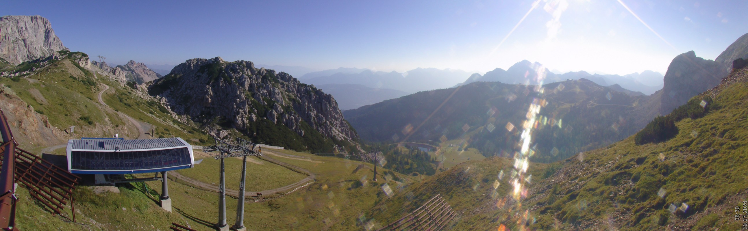 Archiv Foto Webcam Rudnigsattel - Blick Richtung Tressdorfer Höhe