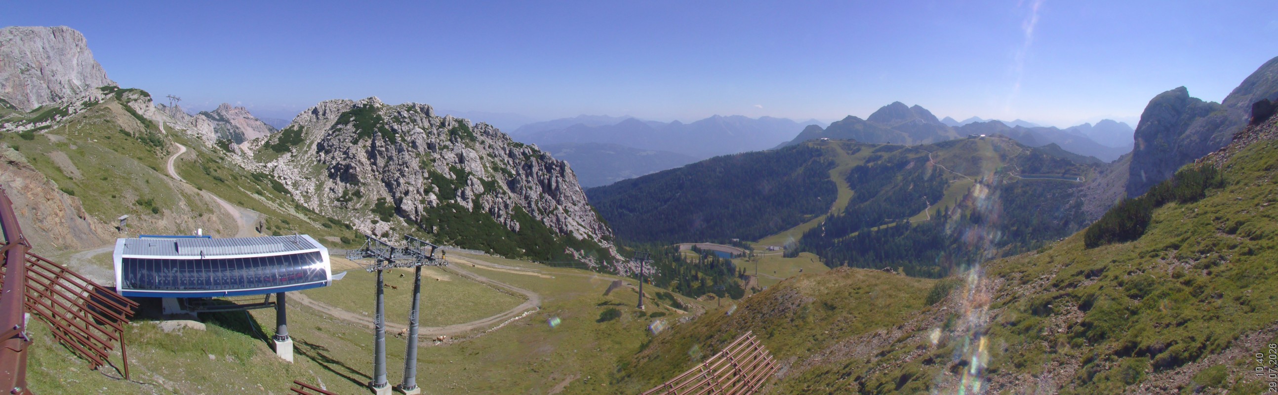 Archiv Foto Webcam Rudnigsattel - Blick Richtung Tressdorfer Höhe