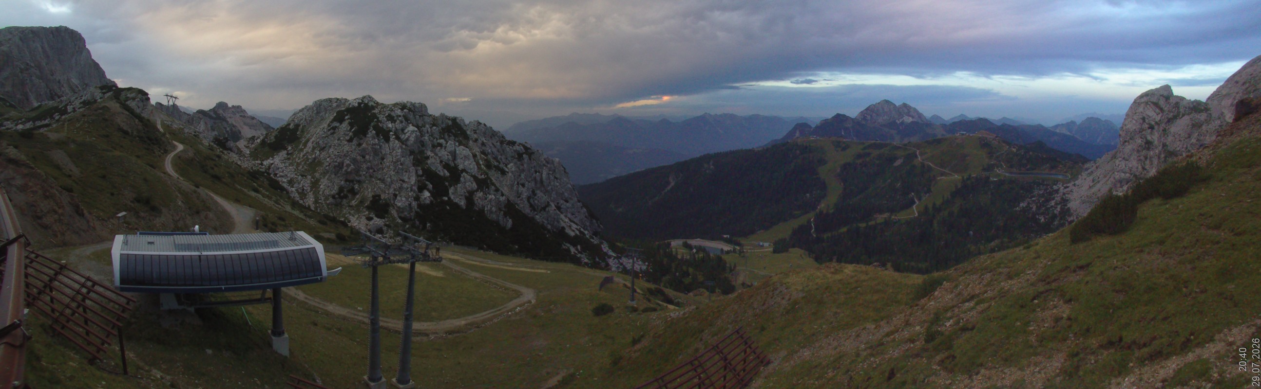 Archiv Foto Webcam Rudnigsattel - Blick Richtung Tressdorfer Höhe