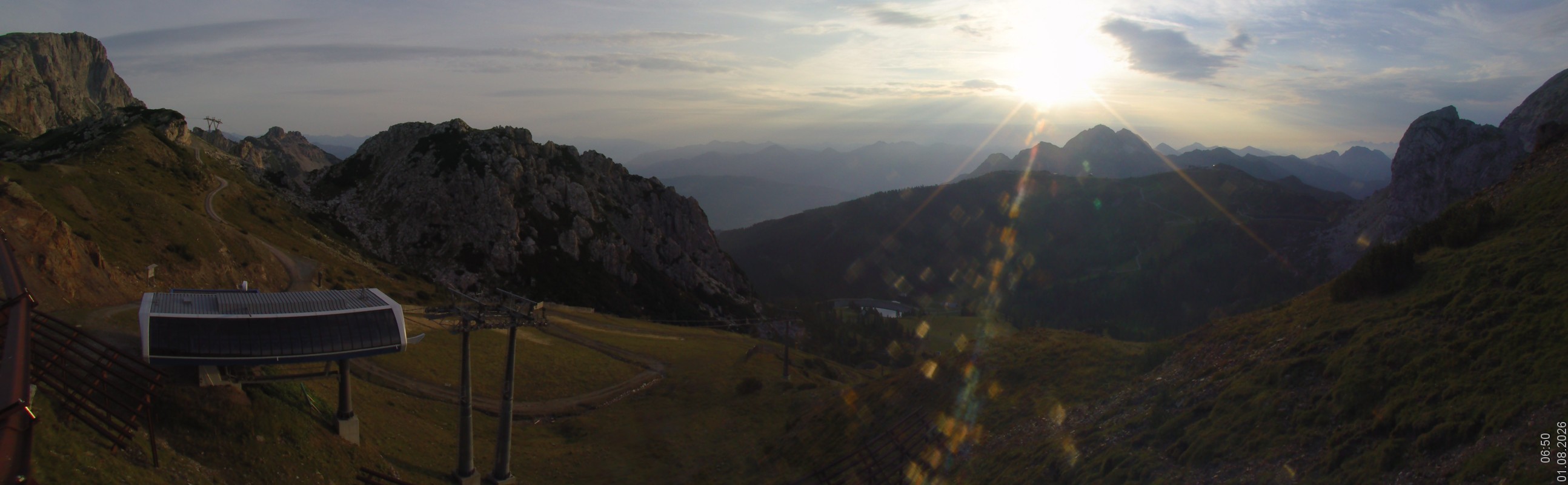 Archiv Foto Webcam Rudnigsattel - Blick Richtung Tressdorfer Höhe
