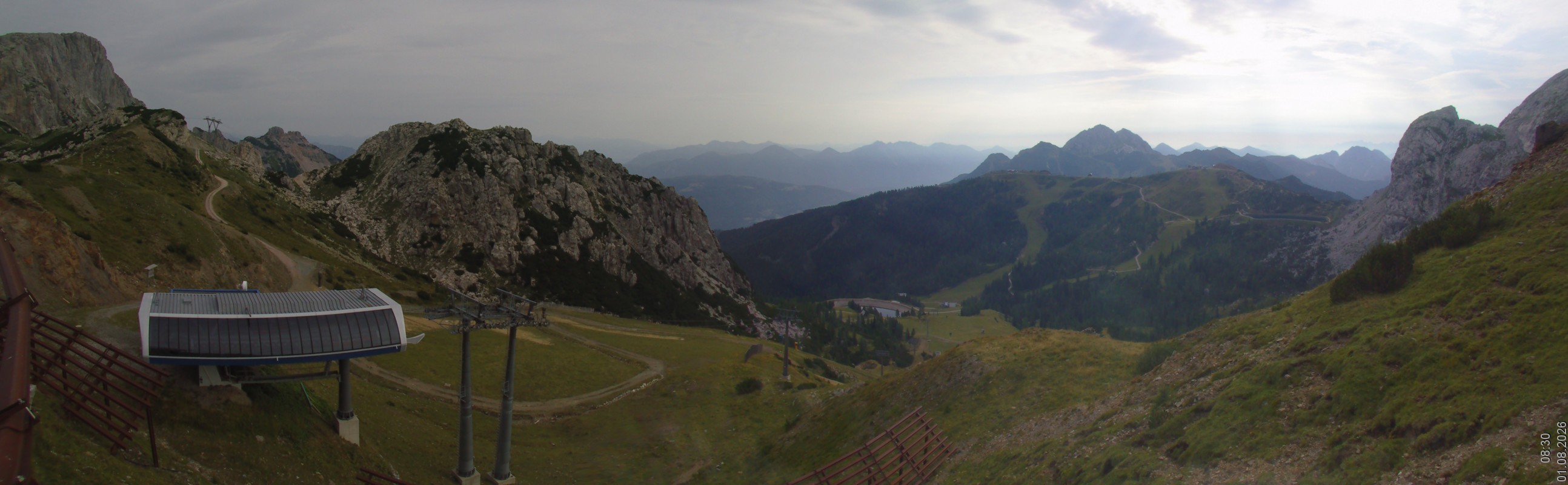 Archiv Foto Webcam Rudnigsattel - Blick Richtung Tressdorfer Höhe