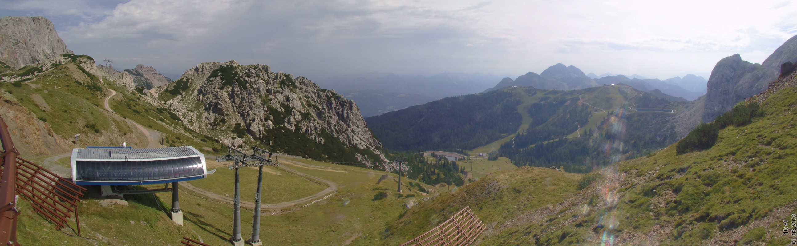 Archiv Foto Webcam Rudnigsattel - Blick Richtung Tressdorfer Höhe