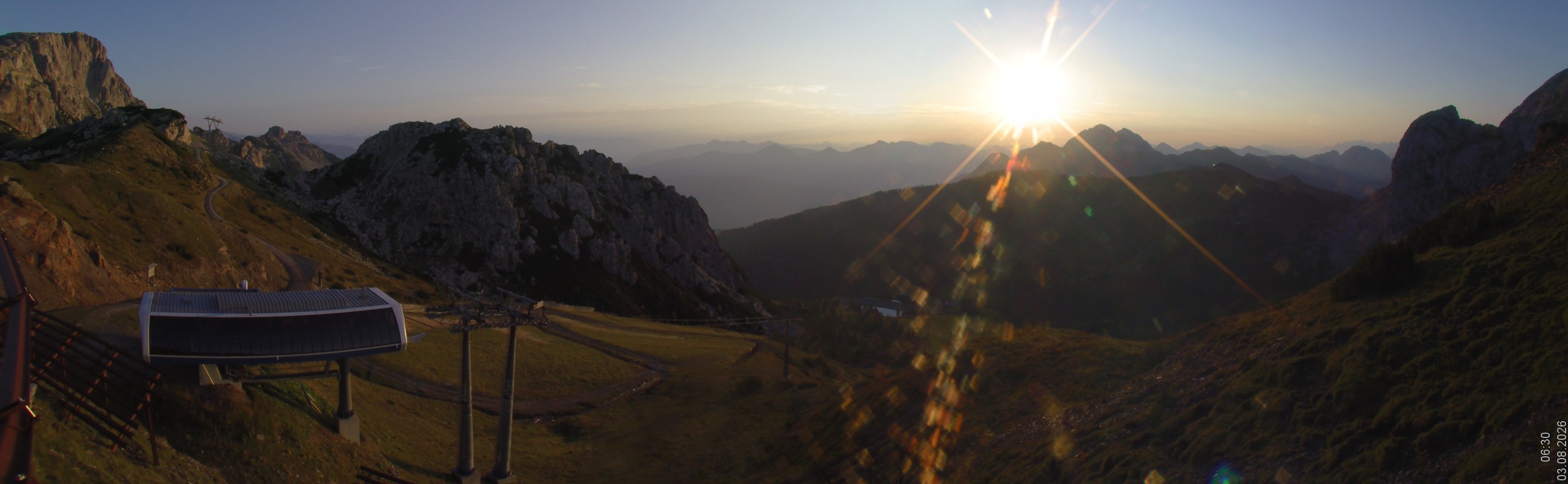 Archiv Foto Webcam Rudnigsattel - Blick Richtung Tressdorfer Höhe