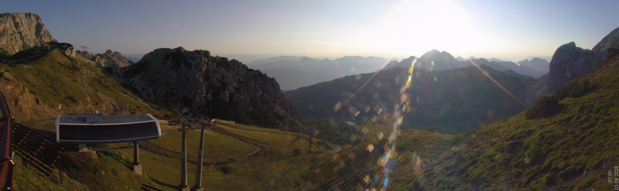 Archiv Foto Webcam Rudnigsattel - Blick Richtung Tressdorfer Höhe